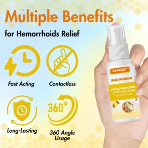 🩵 CVREOZ® Hemorrhoids Bee Poison Soothing Spray 🐝NEW PACKAGING UP TO 60% OFF 🔥