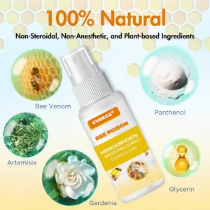 🩵 CVREOZ® Hemorrhoids Bee Poison Soothing Spray 🐝NEW PACKAGING UP TO 60% OFF 🔥