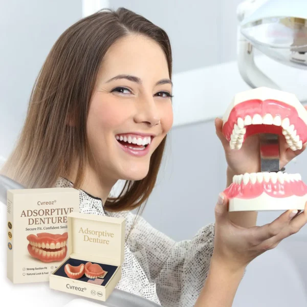 ✅ Official Store: Cvreoz® Adsorptive denture(⏰Limited time discount last 30 minutes⏰)
