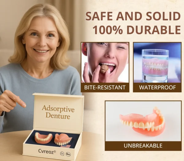 ✅ Official Store: Cvreoz® Adsorptive denture(⏰Limited time discount last 30 minutes⏰)