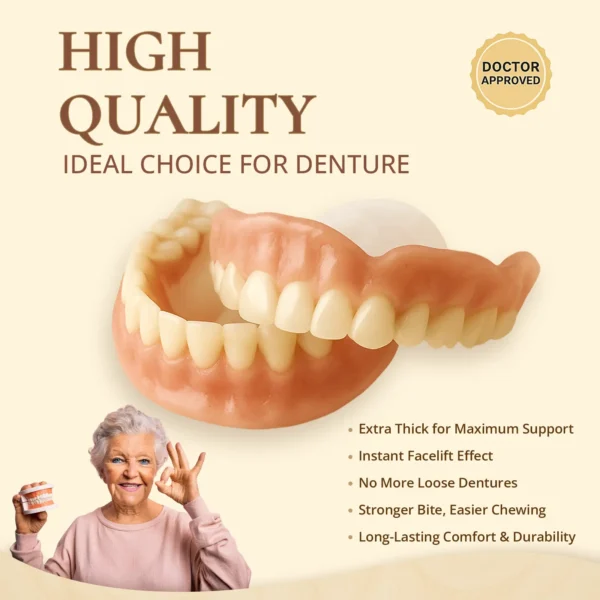✅ Official Store: Cvreoz® Adsorptive denture(⏰Limited time discount last 30 minutes⏰)