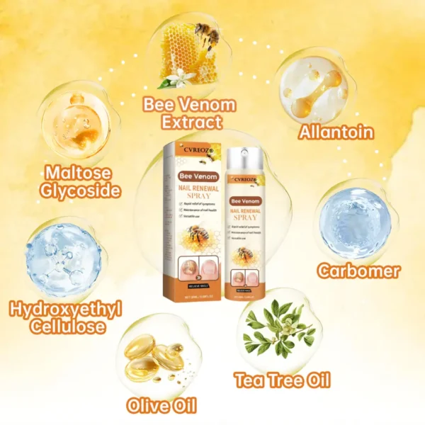 Cvreoz® Bee Venom Nail Renewal Spray - LIMITED-TIME OFFER | Bring out your best self-confidence!💕