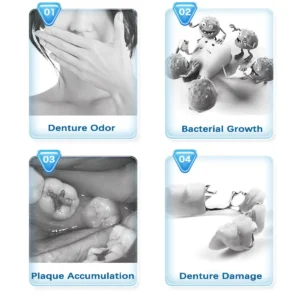 Cvreoz® Denture Cleaning Effervescent Tablets🦷