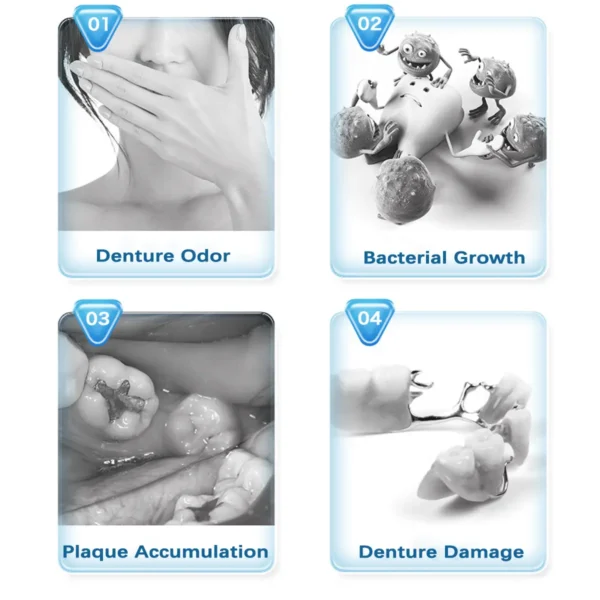 Cvreoz® Denture Cleaning Effervescent Tablets🦷