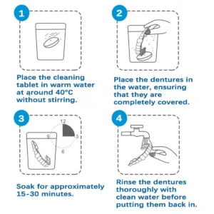 Cvreoz® Denture Cleaning Effervescent Tablets🦷