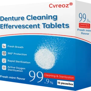 Cvreoz® Denture Cleaning Effervescent Tablets🦷（副本）