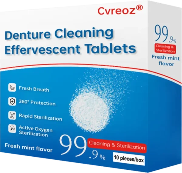 Cvreoz® Denture Cleaning Effervescent Tablets🦷（副本）
