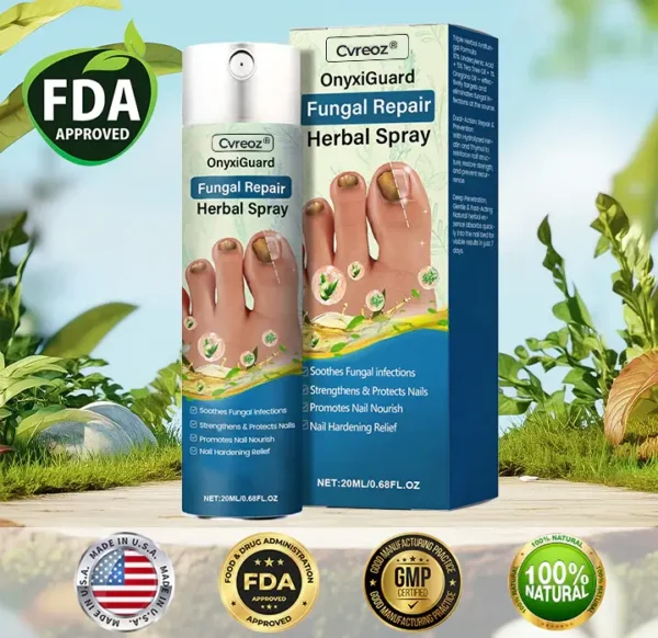 LIMITED TIME SALE OFF 60%🔥 Cvreoz®OnyxiGuard Fungal Repair Herbal Spray