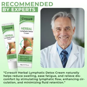 ⏰Last Day Promotion: 60% OFF🔥Cvreoz® Herbal Lymphatic Detox Cream