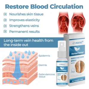 🔥Last Deal: 60% Off🔥 CVREOZ® Herbal Relief Varicose Vein Spray