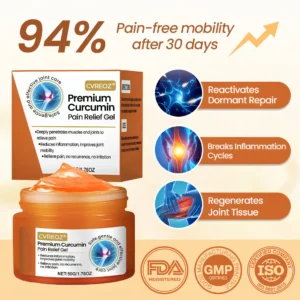 🔥Last Deal: 60% Off🔥 CVREOZ® Premium Curcumin Pain Relief Gel