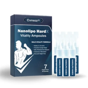 🔥The FDA-Approved Solution | Fast-acting in 3 minutes Cvreoz® Nanolipo HardX Vitality Ampoules