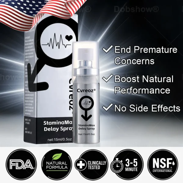 𝐂𝐯𝐫𝐞𝐨𝐳® 𝐒𝐭𝐚𝐦𝐢𝐧𝐚𝐌𝐚𝐱 𝐃𝐞𝐥𝐚𝐲 𝐒𝐩𝐫𝐚𝐲💥
