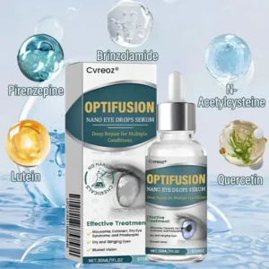 ⏰ Last Day Promotion: 50% OFF 🔥 Cvreoz® OptiFusion Nano Eye Drops Serum