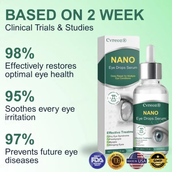 Cvreoz® Nano Eye Drops Serum |⚡LIMITED DISCOUNT OFFER⚡