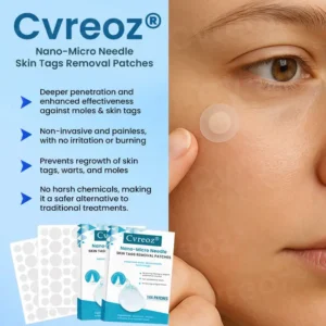 ⚡LIMITED DISCOUNT 40% OFF ON ALL ITEMS ⚡- Cvreoz® Nano-Micro Needle Skin Tags Removal Patches  | No More Hiding that Skin!💕