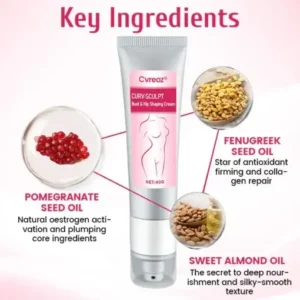 Cvreoz® CURV·SCULPT Bust & Hip Shaping Cream