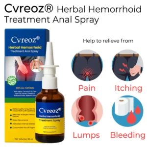 Cvreoz® Herbal Hemorrhoid Treatment Anal Spray