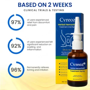 🏷️ EXCLUSIVE DEAL! 50% OFF - Cvreoz® Herbal Hemorrhoid Treatment Anal Spray
